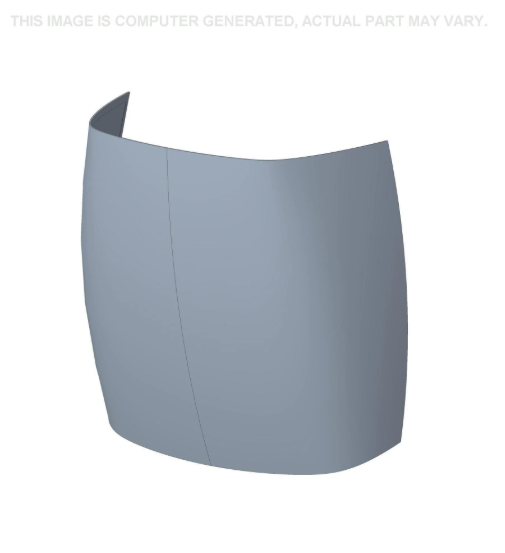 #84449641 Curved Windshield Glass